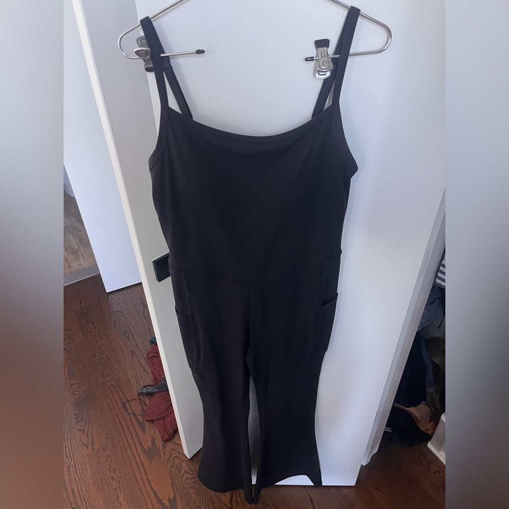 Black Sleeveless Jumpsuit